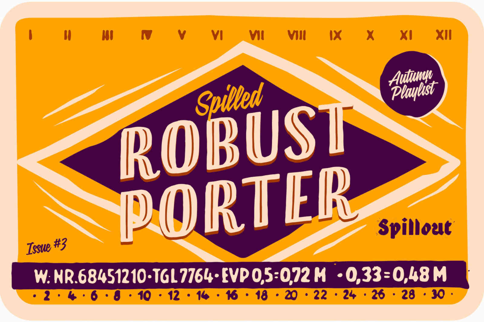 Playlist Autumn Spilled Robust Porter 1340